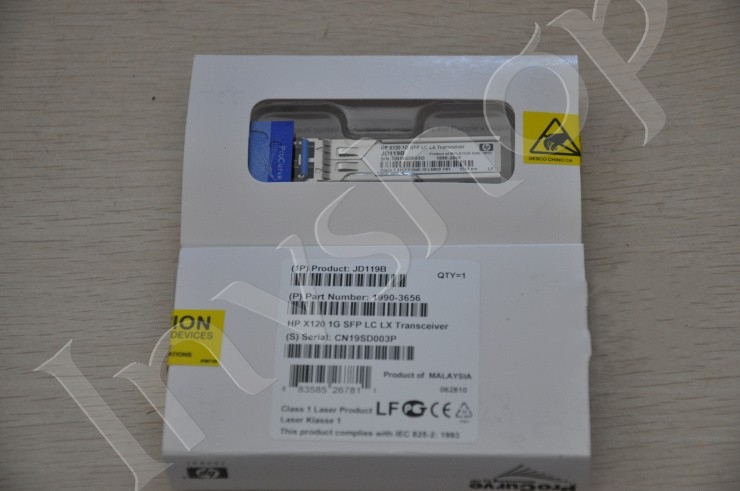SFP 00KP2 NEW JD119B IN BOX HP X120 1Gb SFP LC 1310nm 10km ProCurve 60 Days Warranty
