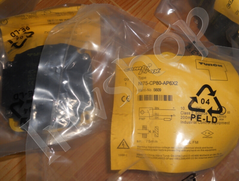 New TURCK NI75U-CP80-AN6X2 Sensor 0KP2 Proximity 60 days warranty