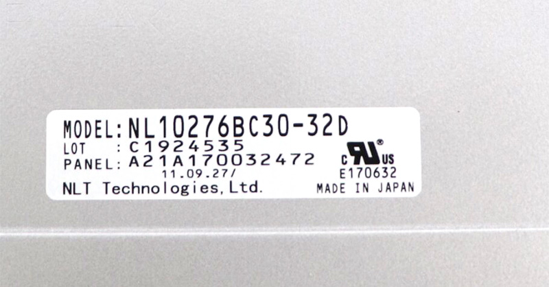 NEC TFT 1024*768 15,0 Zoll NL10276BC30-32D LCD-Platte