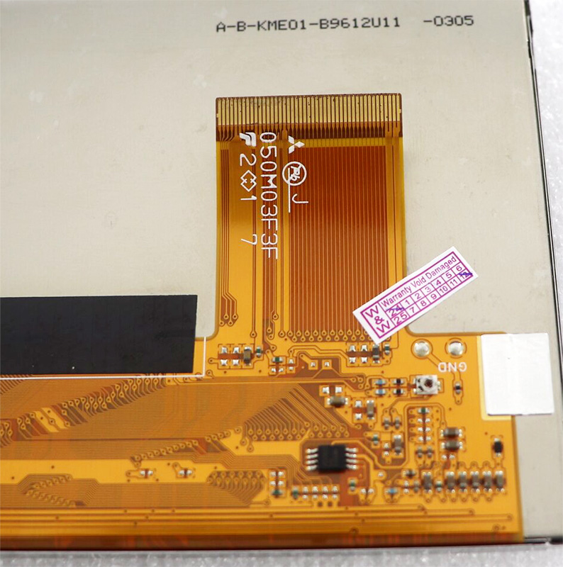 5.0 inch MITSUBISHI AA050ME01 lcd display 800*480 AA050ME01 LCD PANEL FOR MITSUBISHI