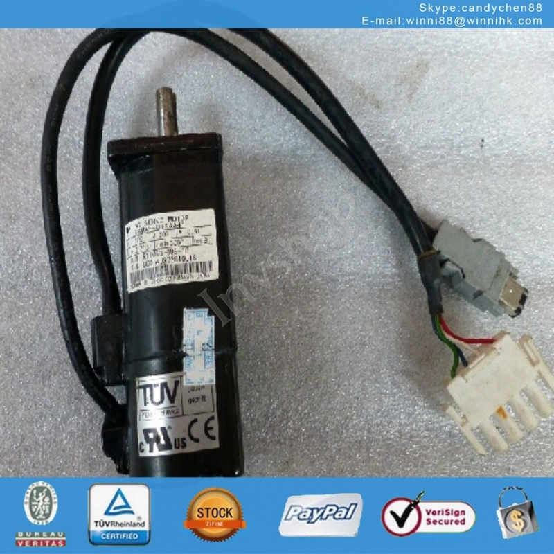 for Yaskawa SGMAH-A5AAA41 Used servo motor 60 days warranty