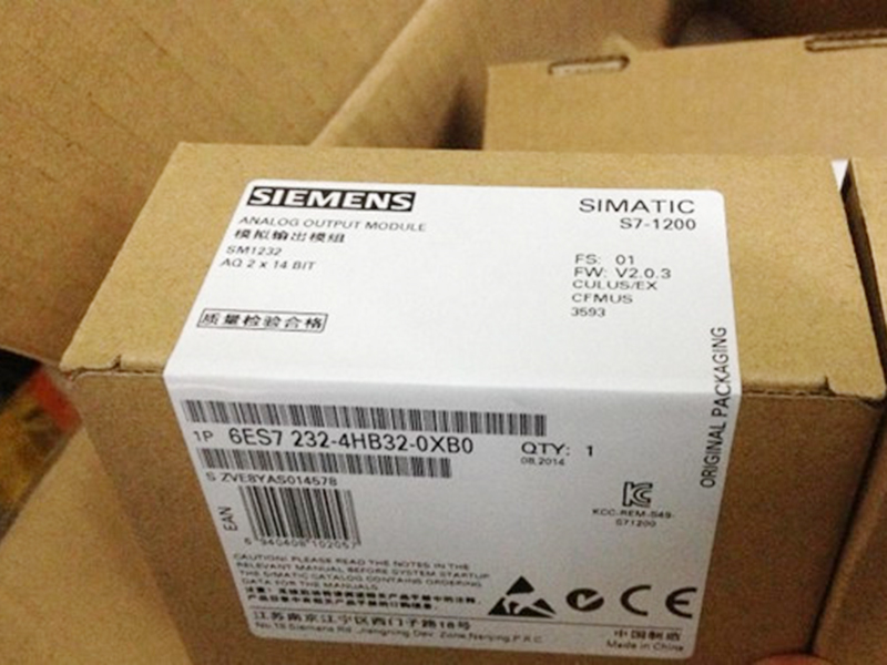 6ES72324HB320XB0 Siemens output module