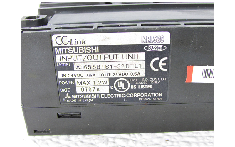 PLC CC-LINK IO Module Mitsubishi AJ65SBTB1-32DTE1
