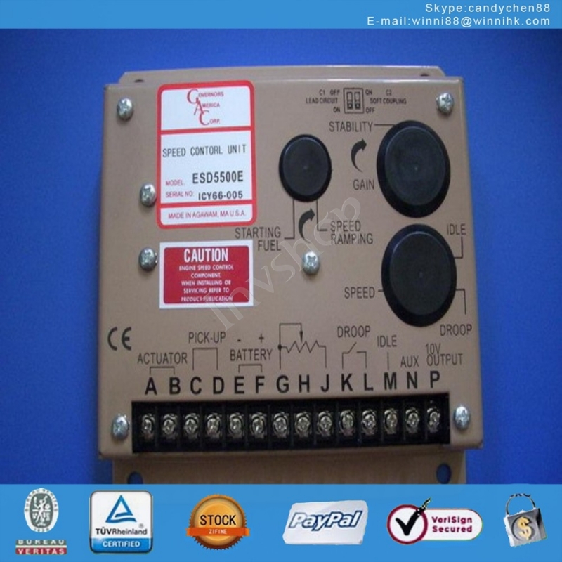 new ESD5500E GAC Speed Control Unit