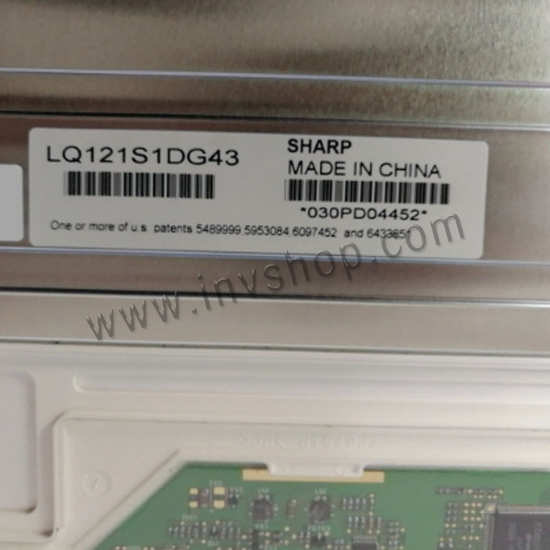 LQ121S1LG43 Sharp 12.1 inch 800*600 LCD PANEL DISPLAY