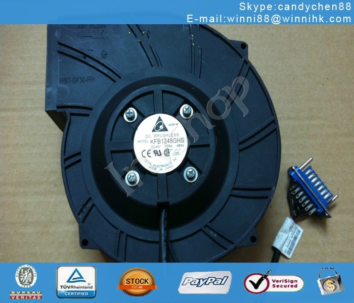 neue delta kfb1248ghs dc48v 0.76a 180 * * 78mm 170 4pin vortex geblÃ¤se fan