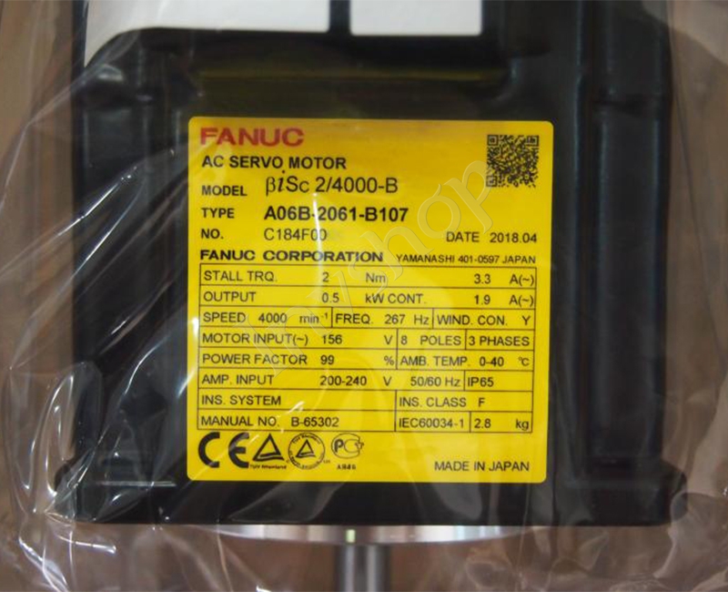 A06B-2061-B107 Fanuc Servo motor