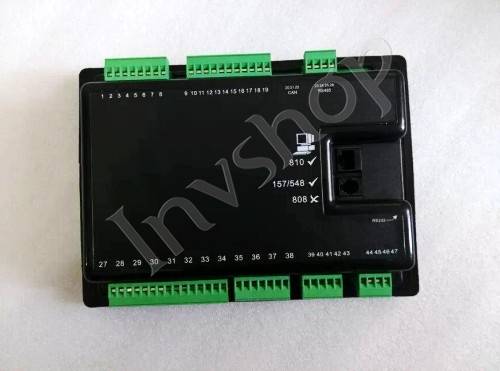 dse5220 lcd - display - controller - generator meer tief