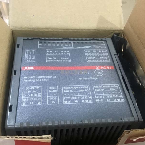 ABB 07AC91 Analog I/O input module New and Original
