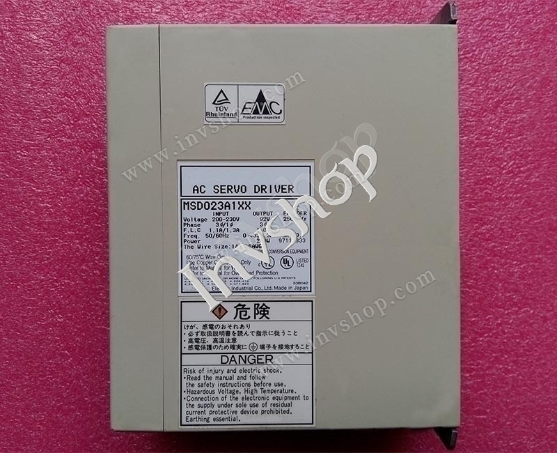 MSD023A1XX Panasonic drive MSM022A1F