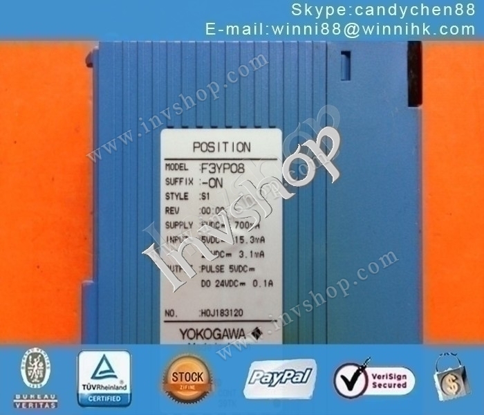 Yokogawa F3YP08-0N USED 1PC