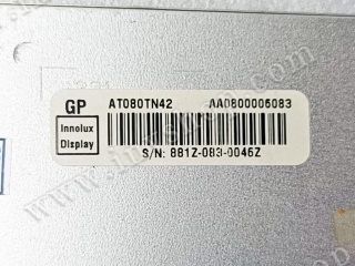 4-Wire Innolux AT080TN42 Glass 8" lcd Touch screen