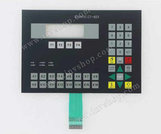 SIEMENS OP030 6FC5 203-0AB00-0AA0 Membrane Keypad