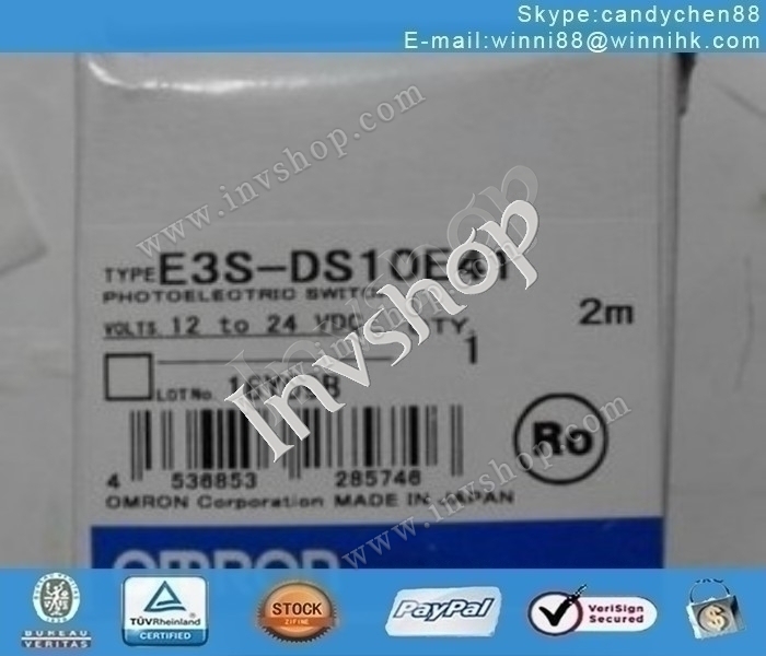 OMRON E3S-DS10E4 NEW Photoelectric Sensors
