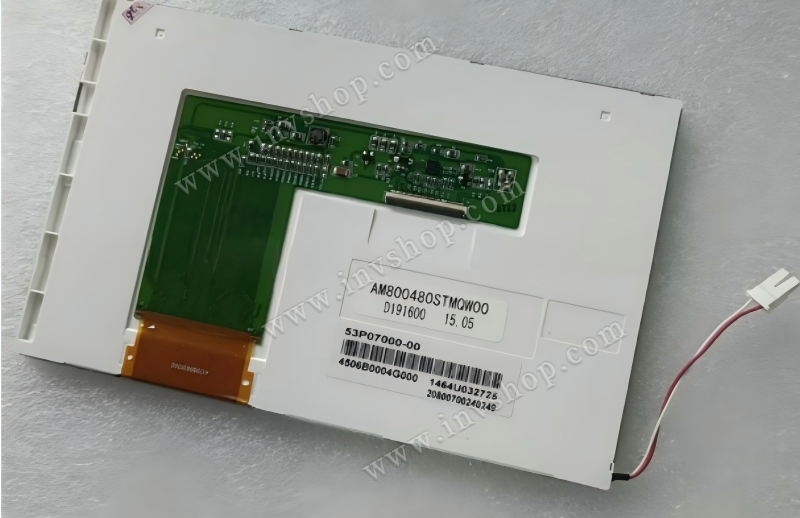 AM-800480STMQW-00  Neuer LCD-Bildschirm, Für Industrie /Medizin, Weiß  7.0-inch TFT-LCD