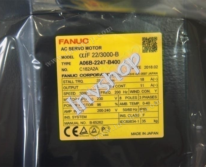 A06B-2247-B400 Fanuc Servo motor