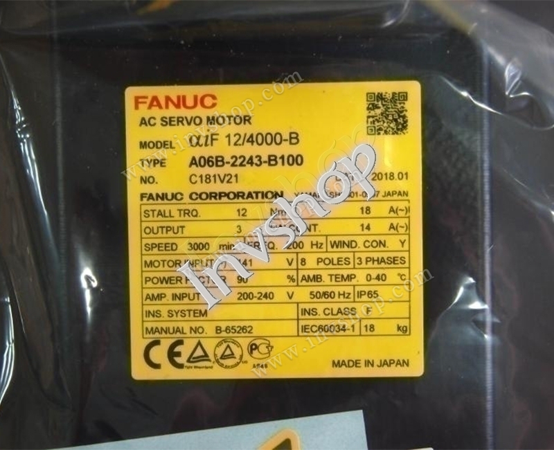 A06B-0243-B101 Fanuc Servo motor