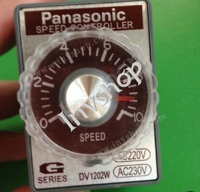 new panasonic dv1202w Motor speed