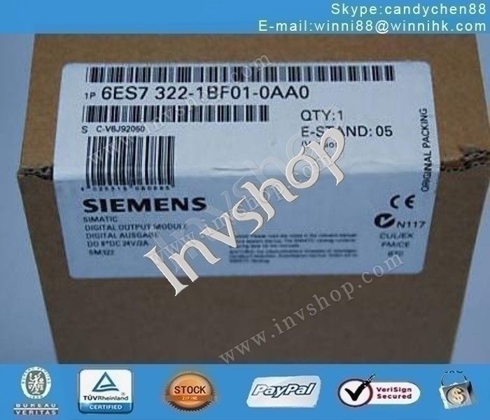 IN BOX NEW 6ES7 322-1BF01-0AA0 SIEMENS