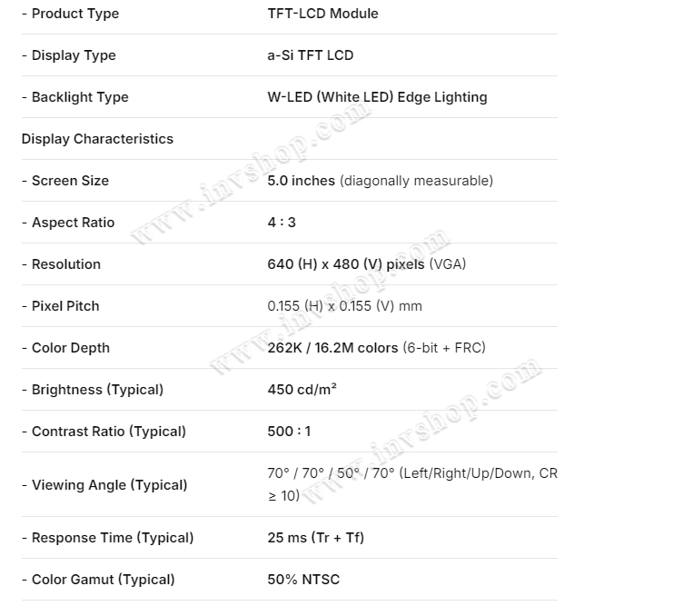 NEW 5.4INCH LCD SCREEN PANEL NTM244X61A