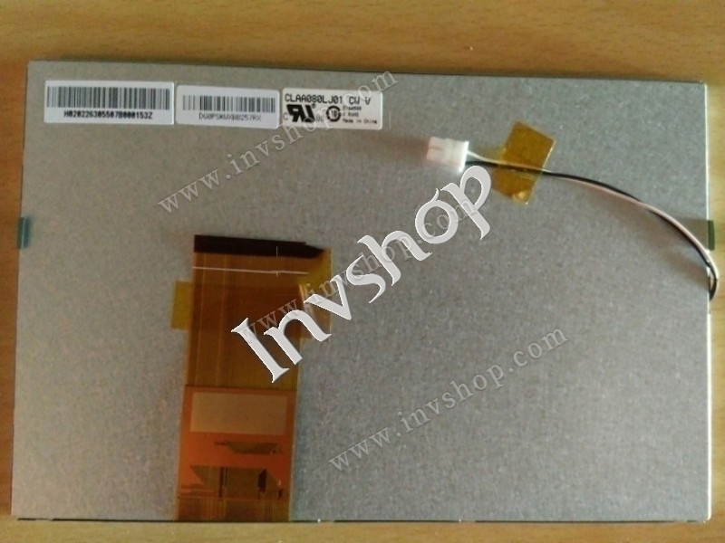 CLAA080LJ01CW CPT Industrial LCD Displays Touch screen 8 inch car navigation screen