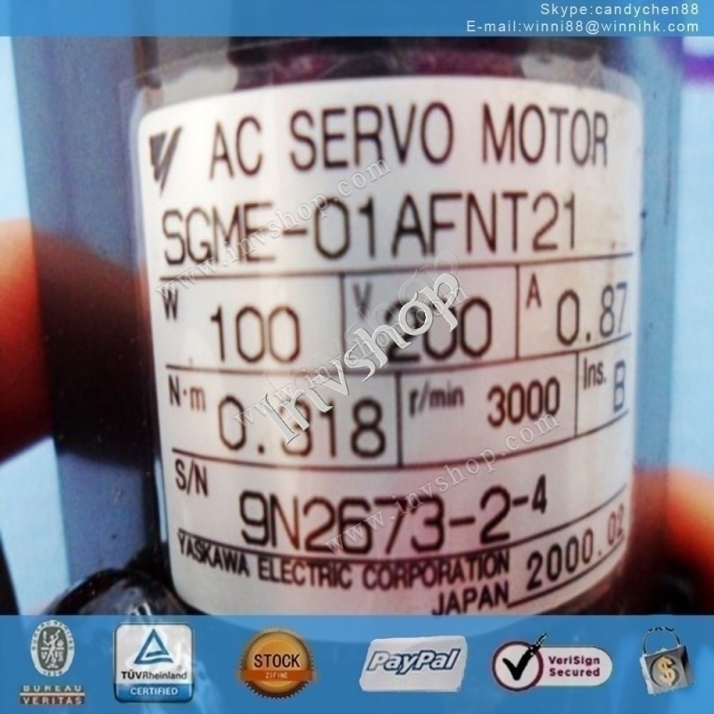 SGME-01AFNT21 for Yaskawa Used servo motor 60 days warranty
