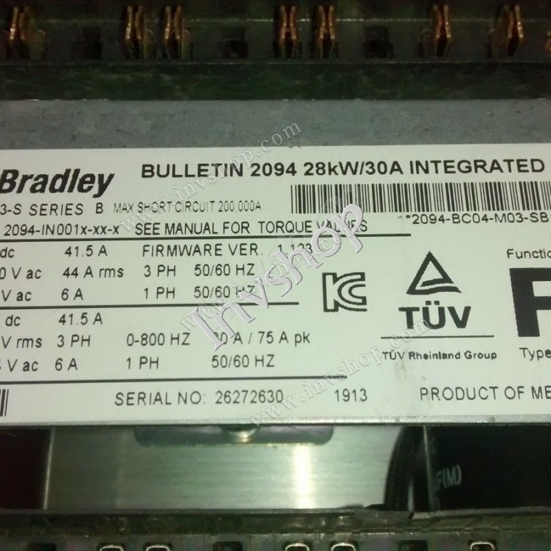 Allen Bradley 2094-BC04-M03-S Servo axis module