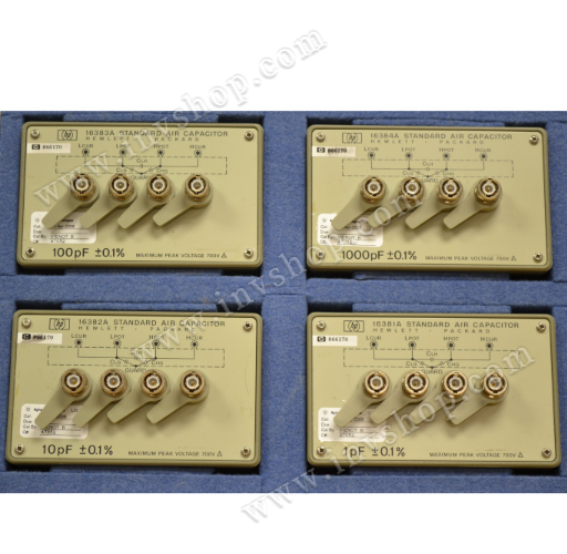 16380A HP Standard Air Capacitor Set