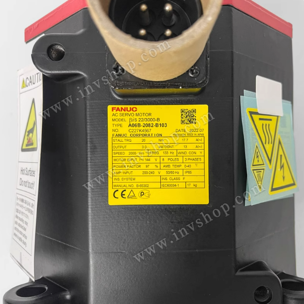A06B-2082-B103 Fanuc AC Servo motor