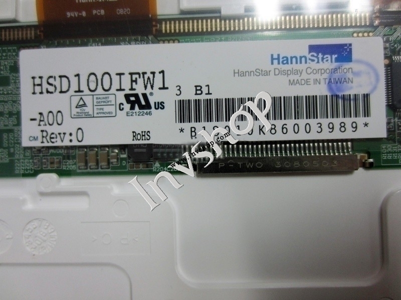 HSD100IFW1-A00 10.1'' HannStar A-SI TFT LCD Panel Resolving power 1024*600