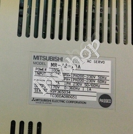 MITSUBISHI MR-J2-10A AC Servo Driver