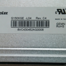 G150XGE-L04 REV C4 Innolux 15 inch TFT-LCD screen 1024*768 Display