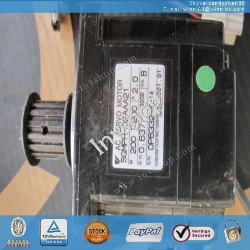 for Yaskawa SGMPH-02AAA21 Used servo motor 60 days warranty