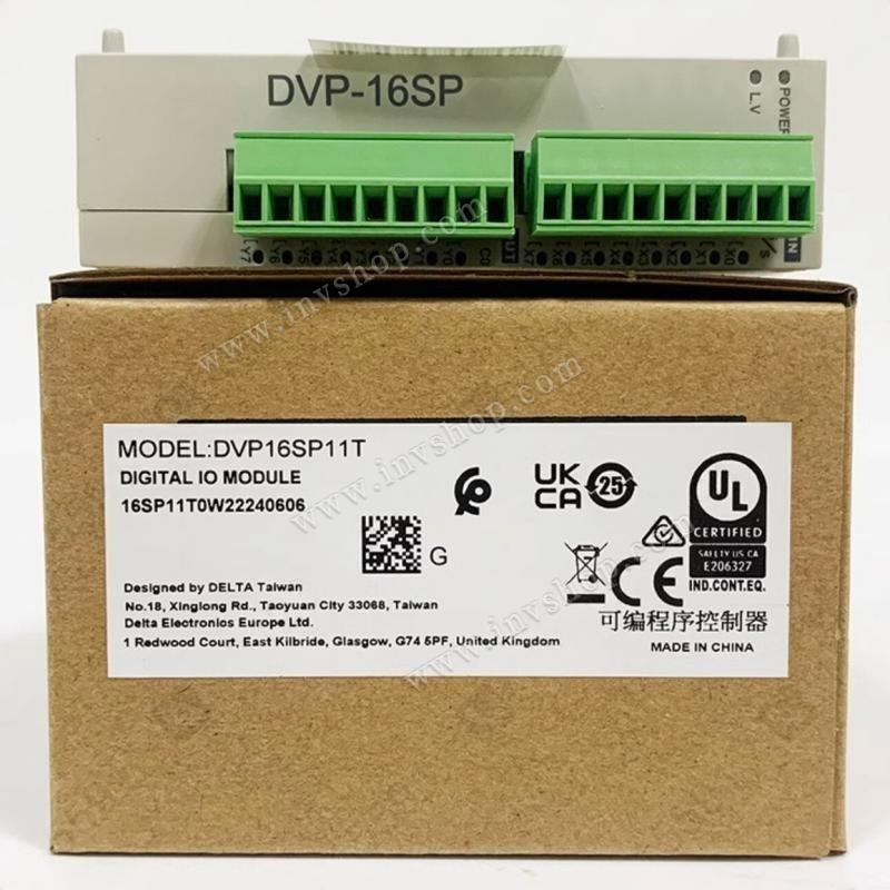USED DVP16SP11T Delta PLC module