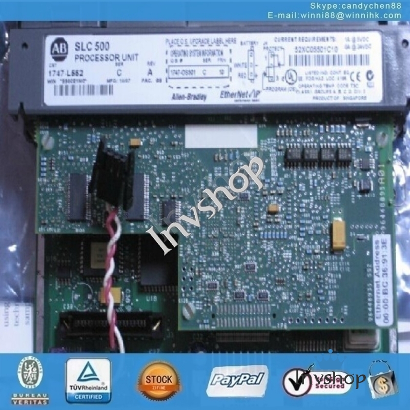 AB for PLC Used 1747-L552 60 days warranty