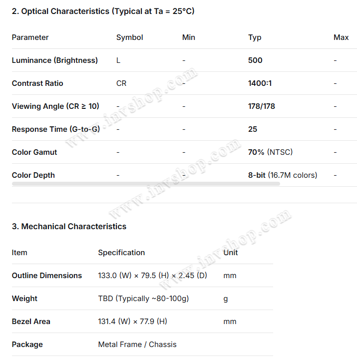 LAM057M012A LCD PANEL FOR DFP057V3-ZFLWA