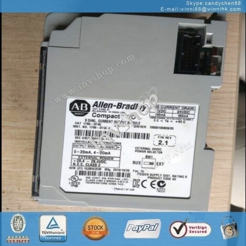 for AB Used PLC 1769-OF8C 60 days warranty