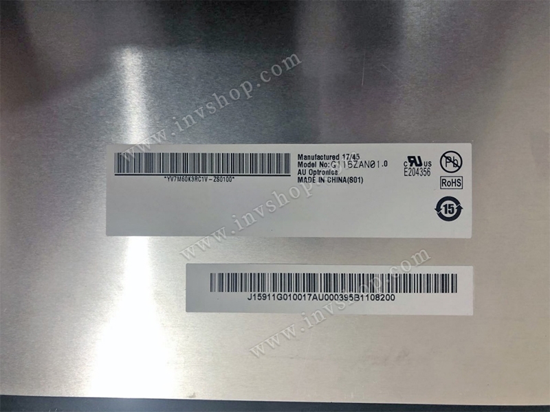 G116ZAN01.0 auf Lager AUO 11,6 Zoll 3840*2160 LCD-Display
