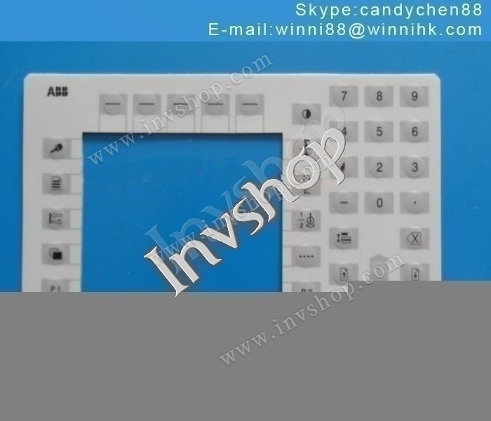 FREE SHIP For ABB 3HNM05345-1 NEW Pendan Membrane Keypad 00KP2 Teach Pendant