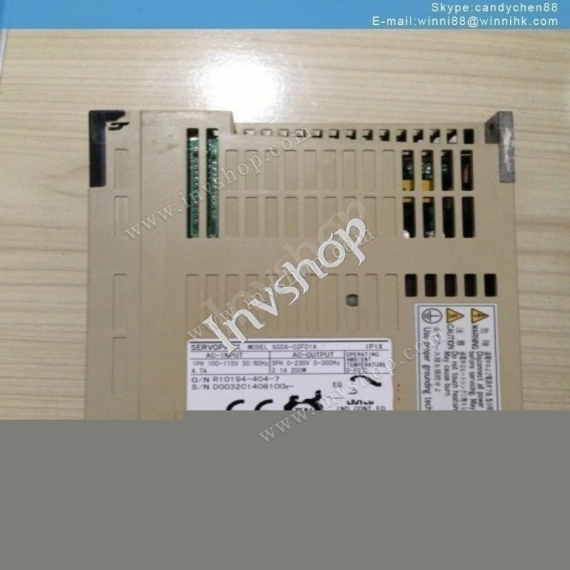 for Yaskawa Used SGDS-02F01A servo drive 60 days warranty