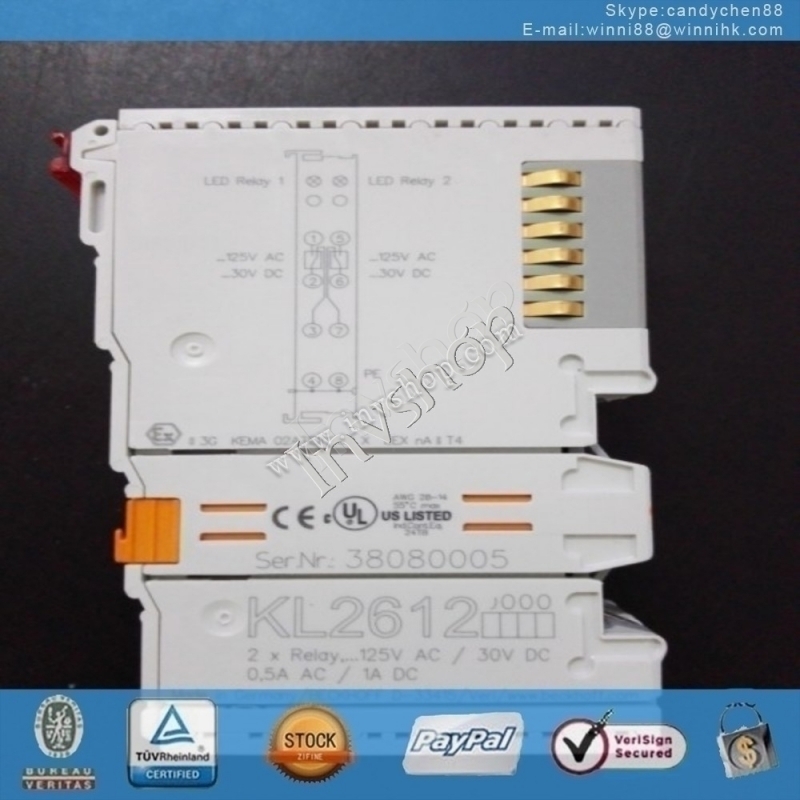 Used KL2612 Module for BECKHOFF 60 days warranty