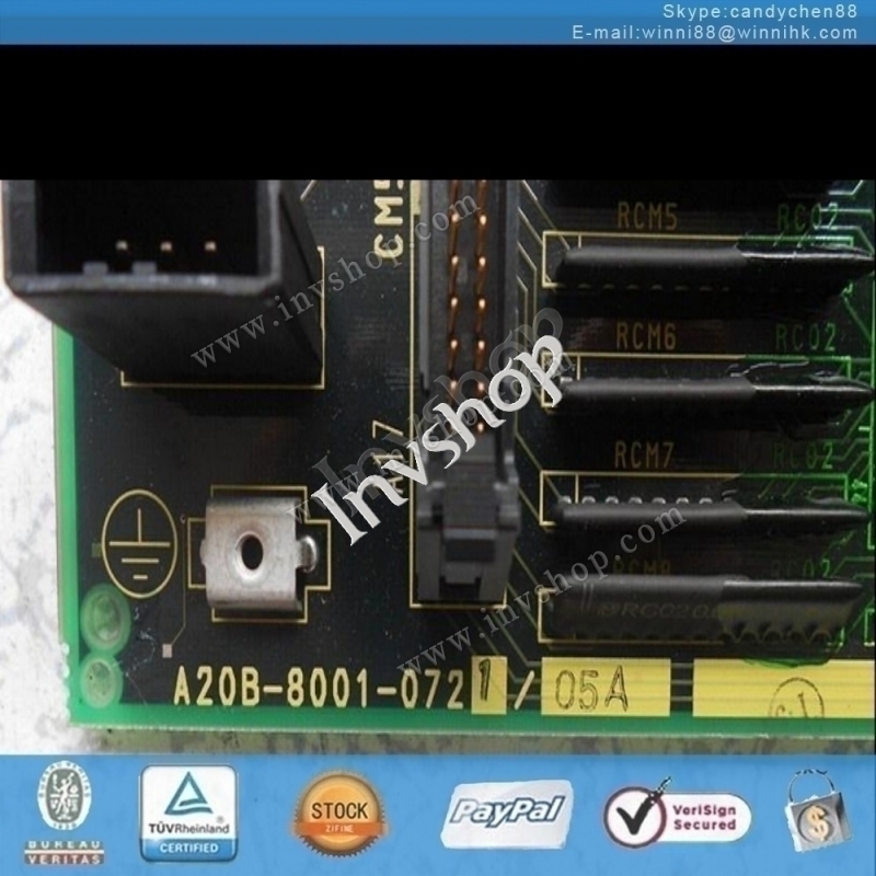 for operator panel Used A20B-8001-0721 21I 60 days warranty