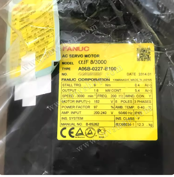 A06B-2227-B100 Fanuc Servo motor