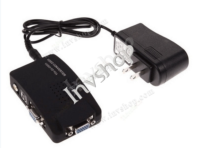 New and Original converter video compuesto RCA to VGA