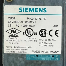 Membrane Keypad for op37  6AV3637-1LL00-0FX1