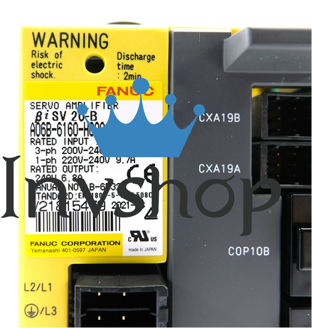 A06B-6160-H002 Fanuc Servo Amplifier New and Original