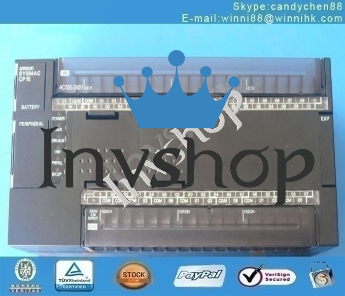 new PLC omron CP1E-N60DR-A programmable controller