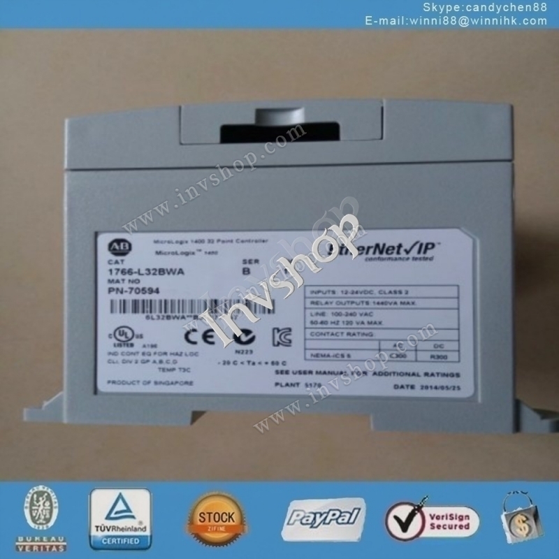 Bradley 1766-L32BWA MicroLogix 1400 Controller
