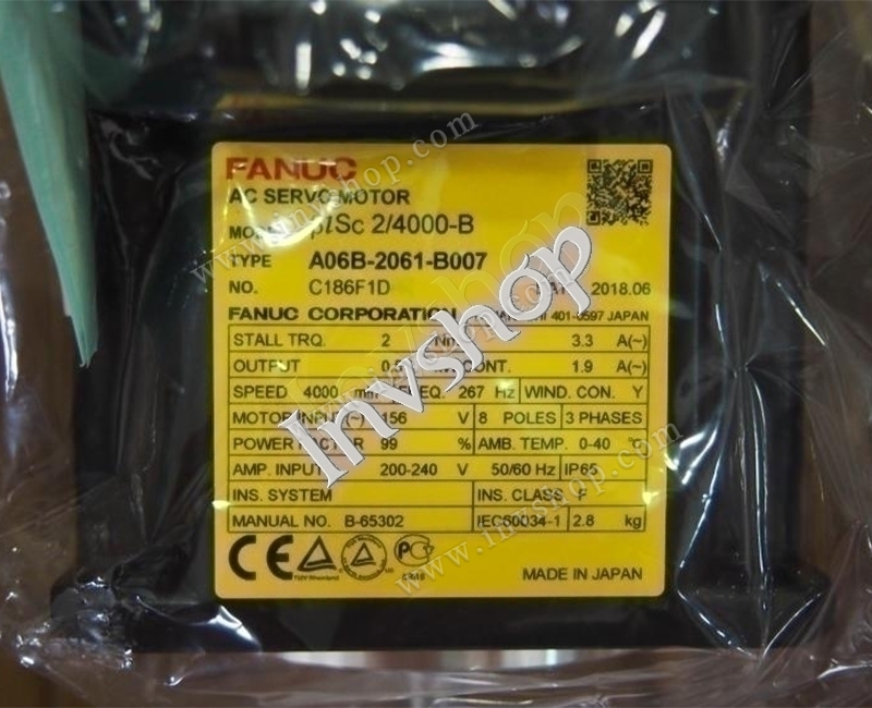 A06B-2061-B007 Fanuc Servo motor