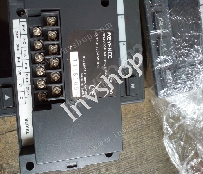 Keyence KV-D30 HMI Operator Interface display